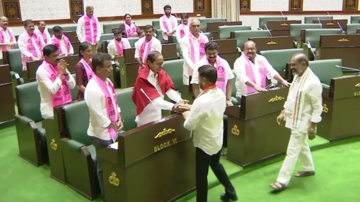 Telangana Legislative Assembly conference scene 2